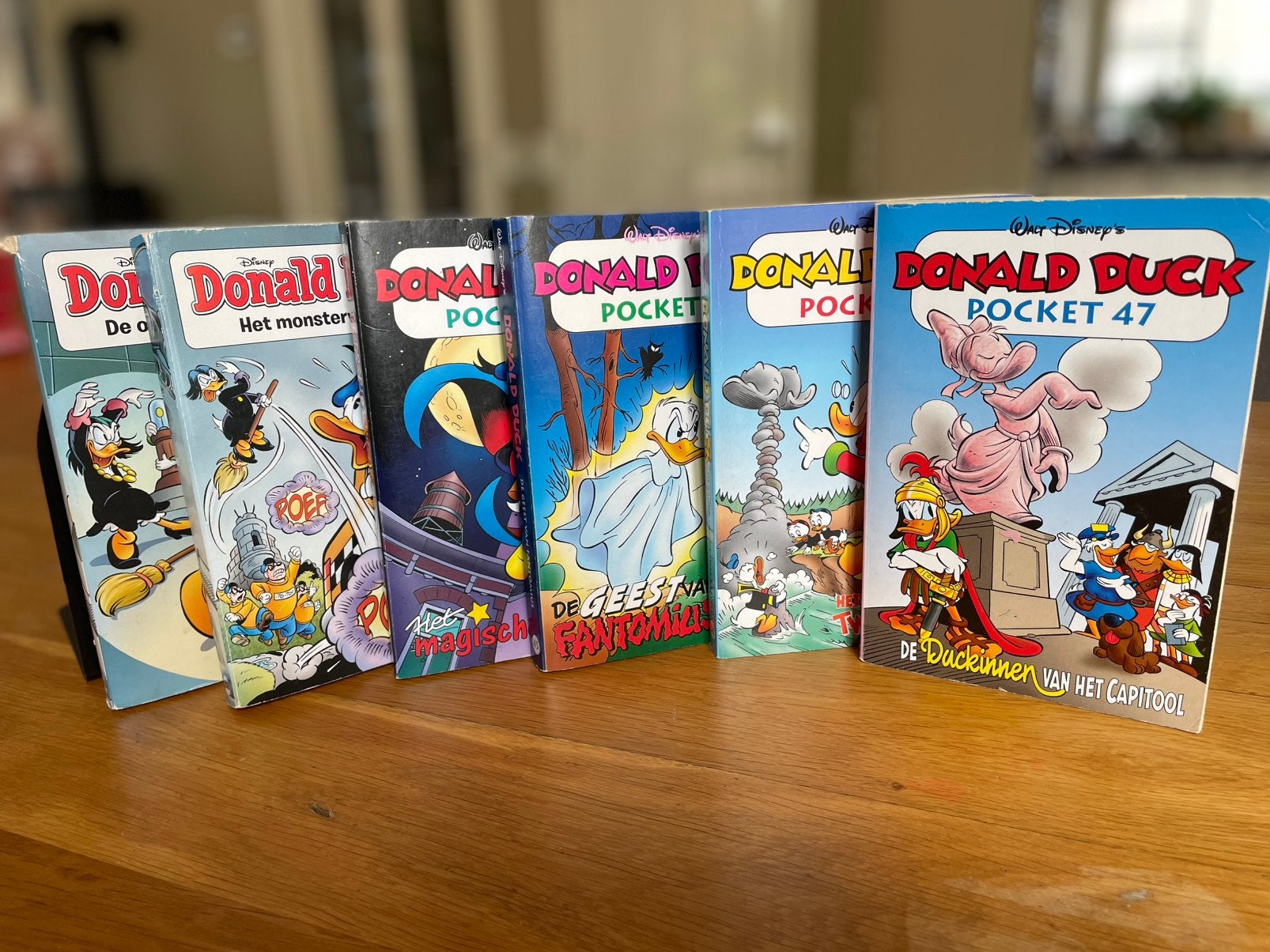 6x Donald Duck pocket boekjes (€1,90 is per st), Meerdere comics, Ophalen of Verzenden, Zo goed als nieuw, Europa