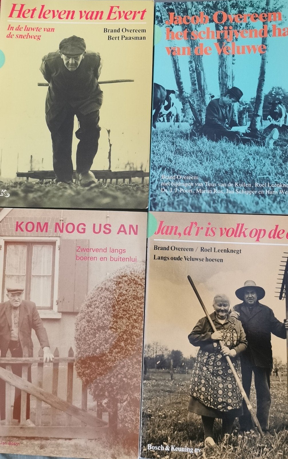 4 boeken over de Veluwe: Brand Overeem en Jan Bosch, Ophalen of Verzenden, Gelezen