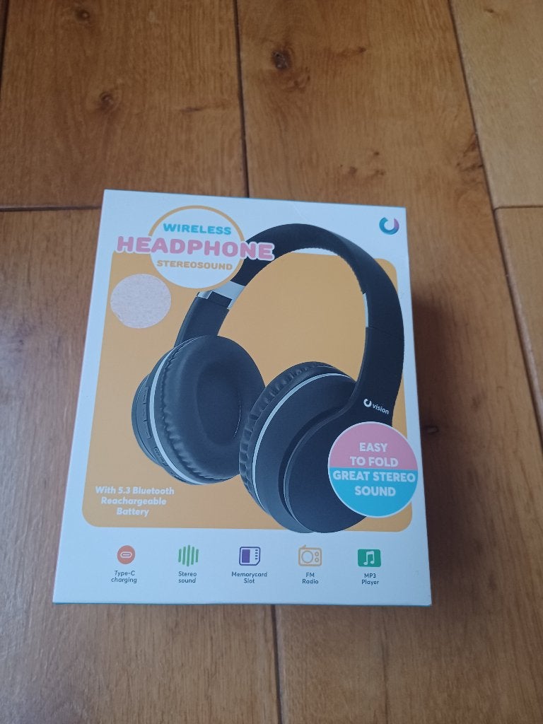 Vision draadloze Koptelefoon voor Kinderen - nieuw, Overige merken, Draadloos, Nieuw, Ophalen of Verzenden