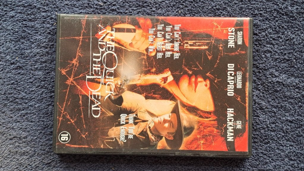 The Quick and the Dead "Gene Hackman, Sharon Stone", Vanaf 16 jaar, Ophalen of Verzenden, Zo goed als nieuw, Actie en Avontuur