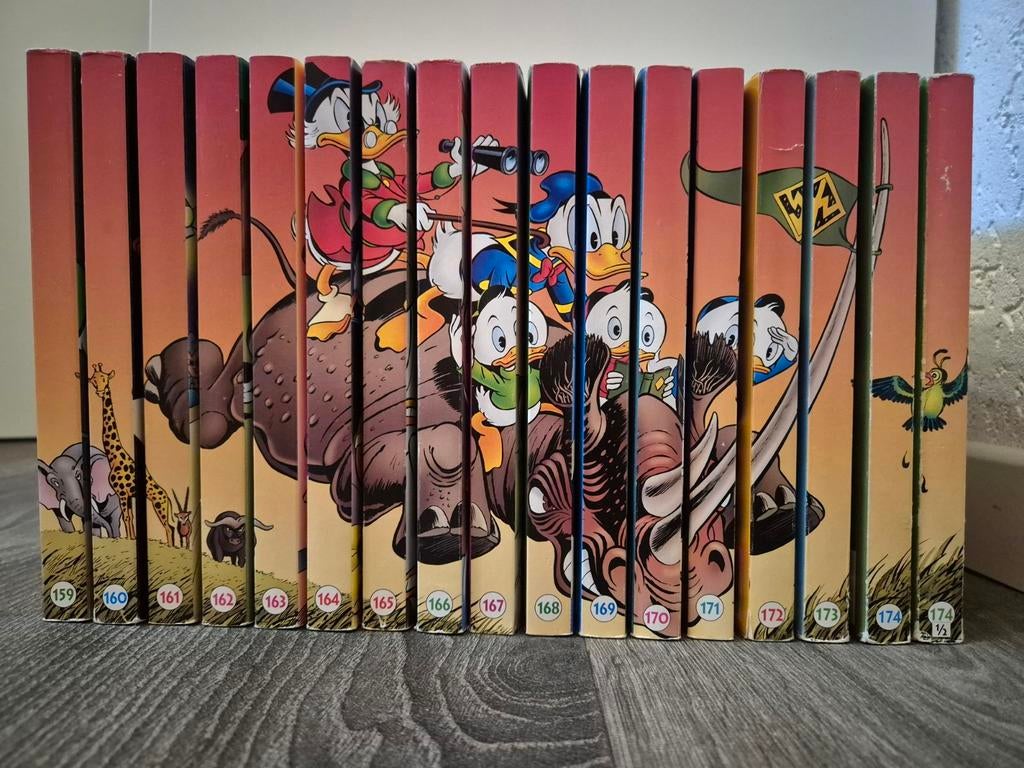 5 complete series Donald duck pockets, vraagprijs vanaf, Boeken, Complete serie of reeks, Ophalen of Verzenden, Gelezen
