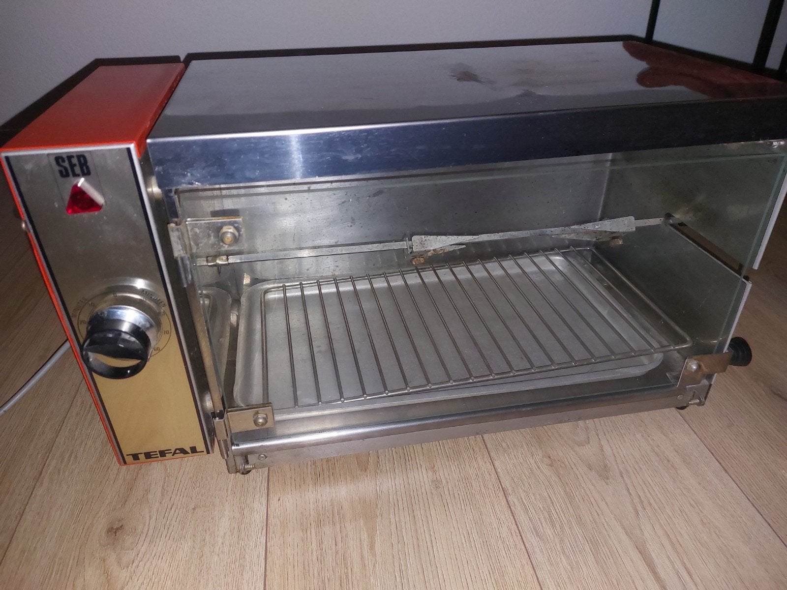Vintage SEB Tefal Kippengrill - Perfect voor sappige kip, Ophalen, Minder dan 45 cm, Gebruikt, Tefal