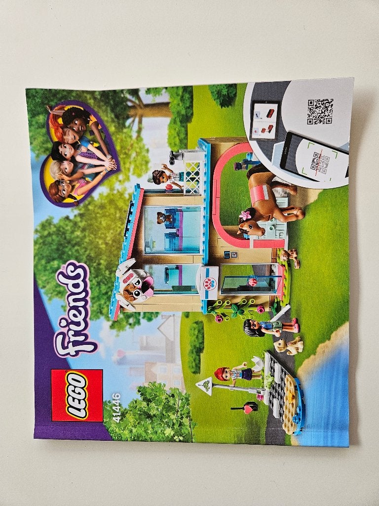 Lego Friends 41446 Heartlake City Dierenkliniek, Compleet, Lego, Friends, Ophalen of Verzenden