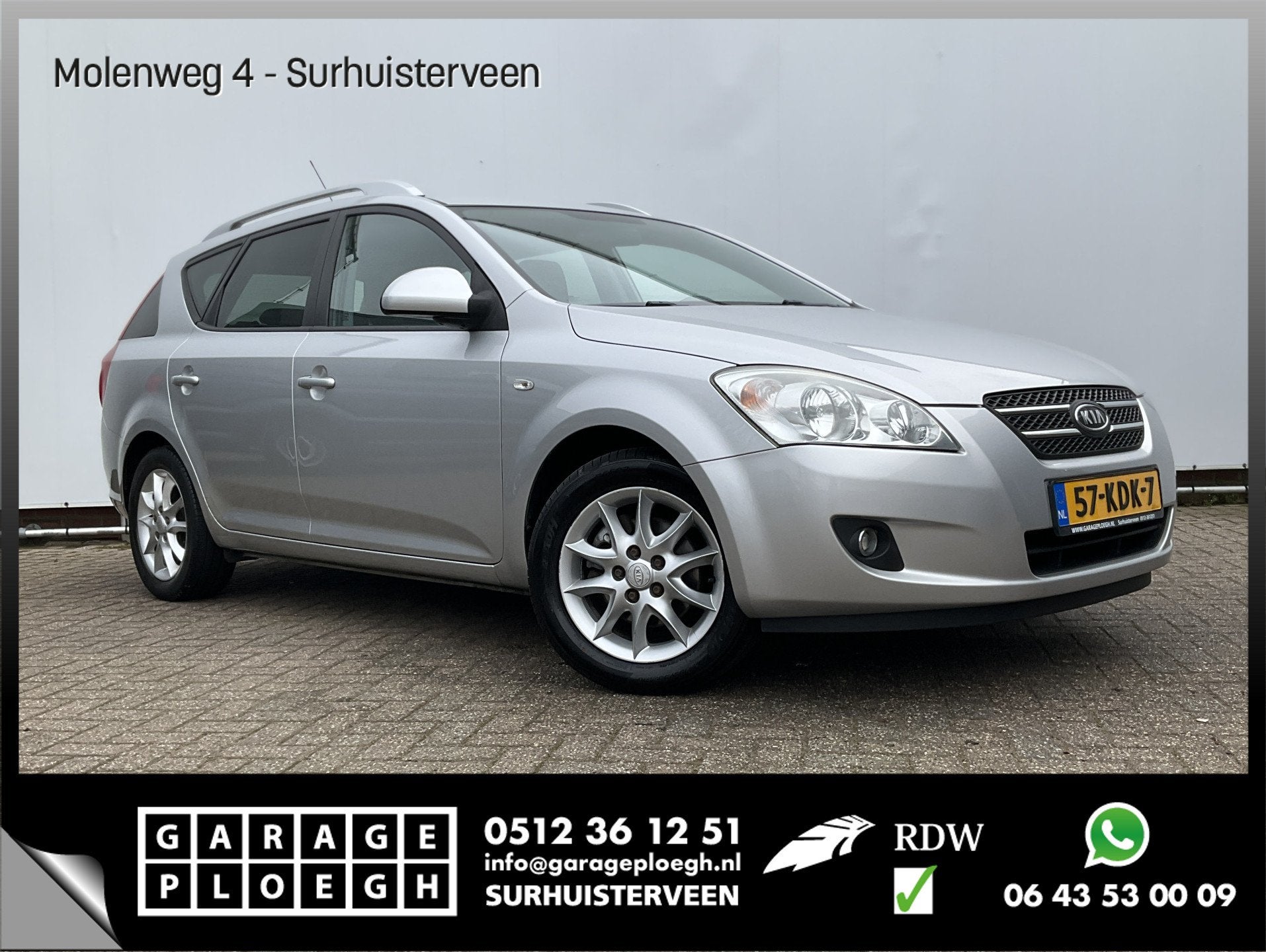 Kia cee'd Sporty Wagon 1.4 All Stars Airco Cruise Audio, Auto's, Voorwielaandrijving, Gebruikt, 4 cilinders, Origineel Nederlands