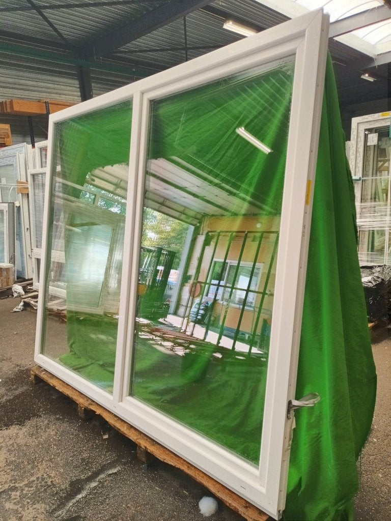 Kunststof Kiepschuifpui b250 x h215 cm Wit  -2657-, Niet ingevuld, Kunststof, Niet ingevuld, Ophalen of Verzenden