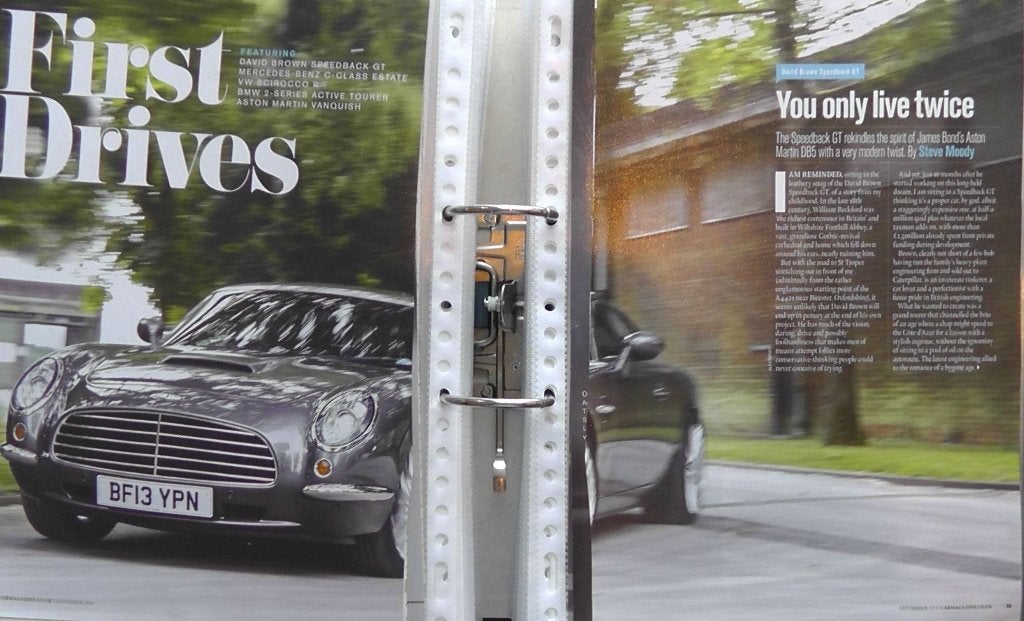 David Brown Speedback GT ? eerst 7x autotest lezen, Boeken, Ophalen, Gelezen