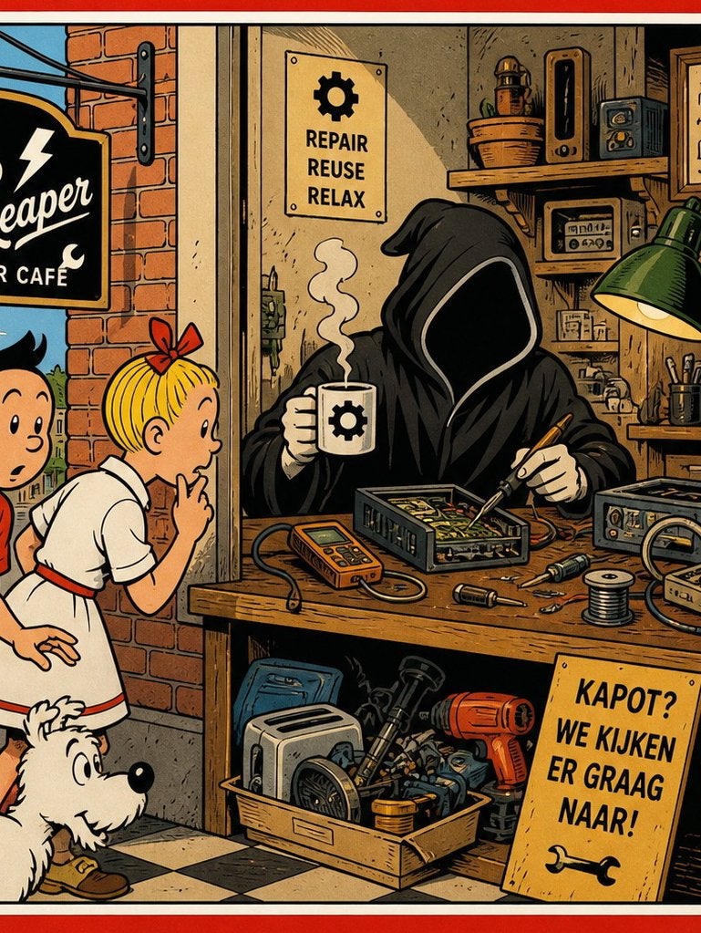reparatie van elektrische apparaten, Ophalen, Niet werkend