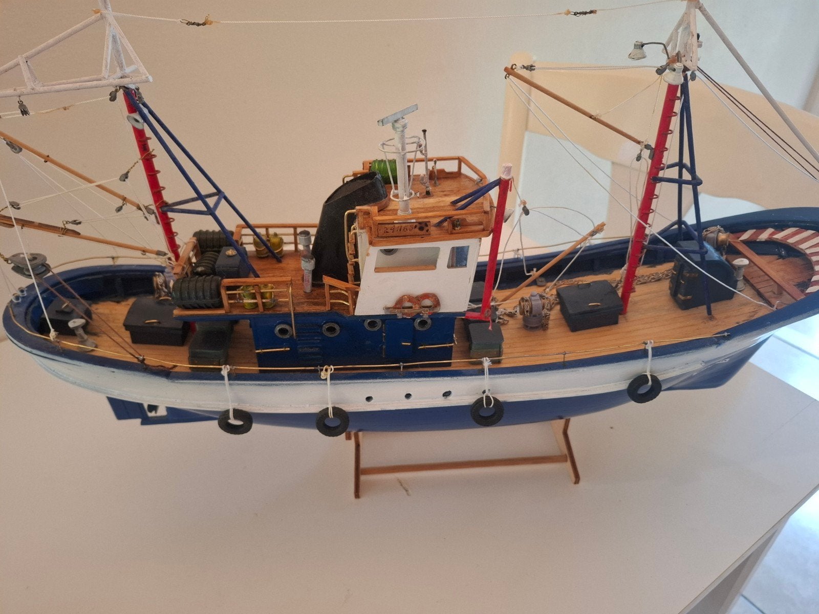 prachtig visser scheepje 60cm, Ophalen