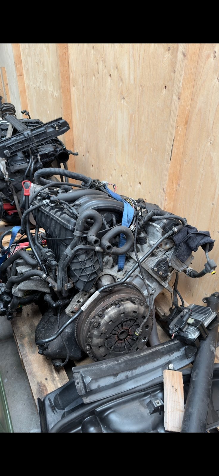 2x N46b20 motoren, Ophalen, Gebruikt
