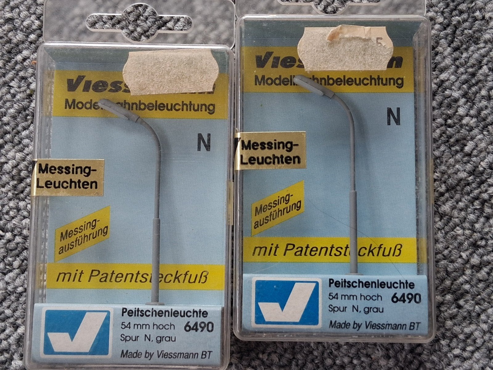 set van 2 ongebruikte viessmann lantaarns, Verzenden, Gelijkstroom, Overige merken