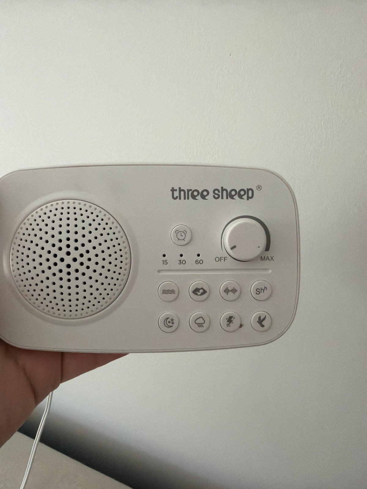 Three Sheep White Noise Machine voor Baby's & Kinderen, Ophalen, Zo goed als nieuw