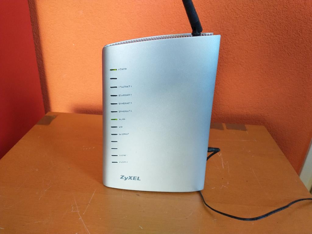 Zyxel P-2602HW, Ophalen of Verzenden, Zo goed als nieuw, Modem