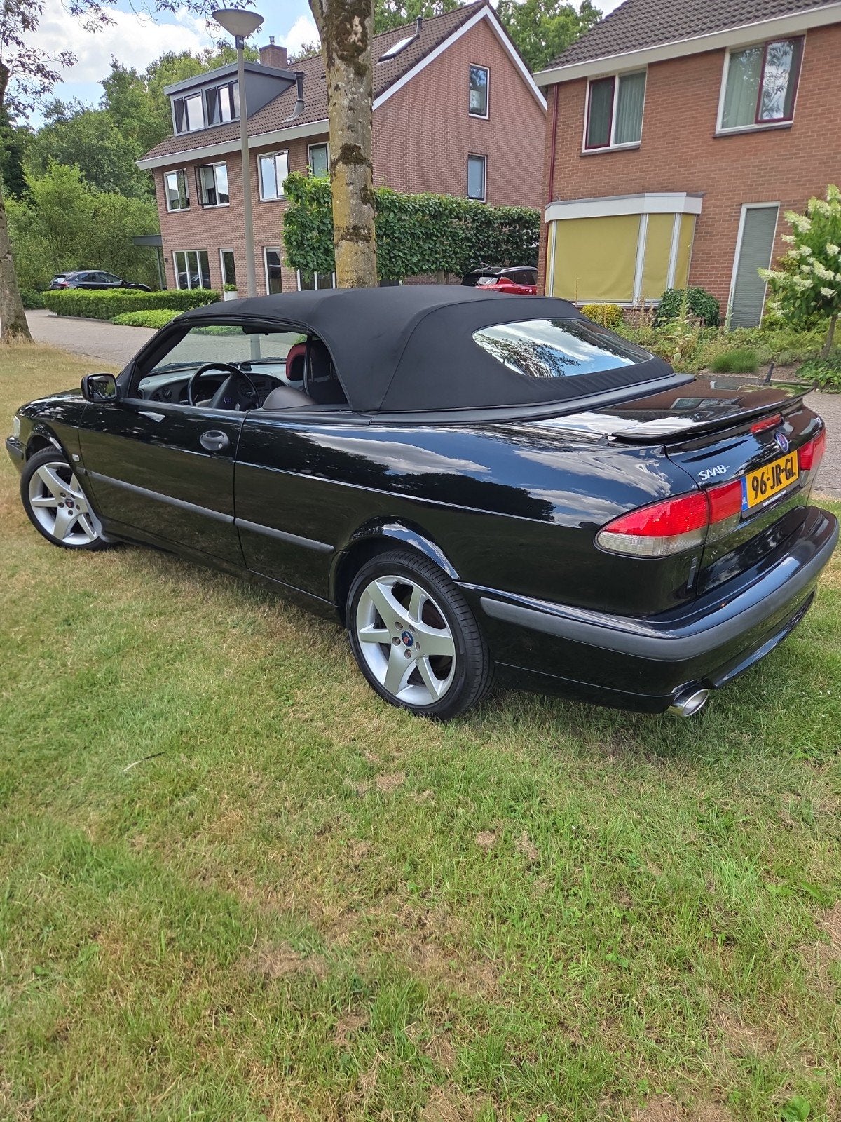 Saab 9-3 Cabriolet Se 2.0 Turbo 185pk Nieuw dak. Met Nap, Auto's, Saab, Voorwielaandrijving, 4 cilinders, Cabriolet, 4 stoelen