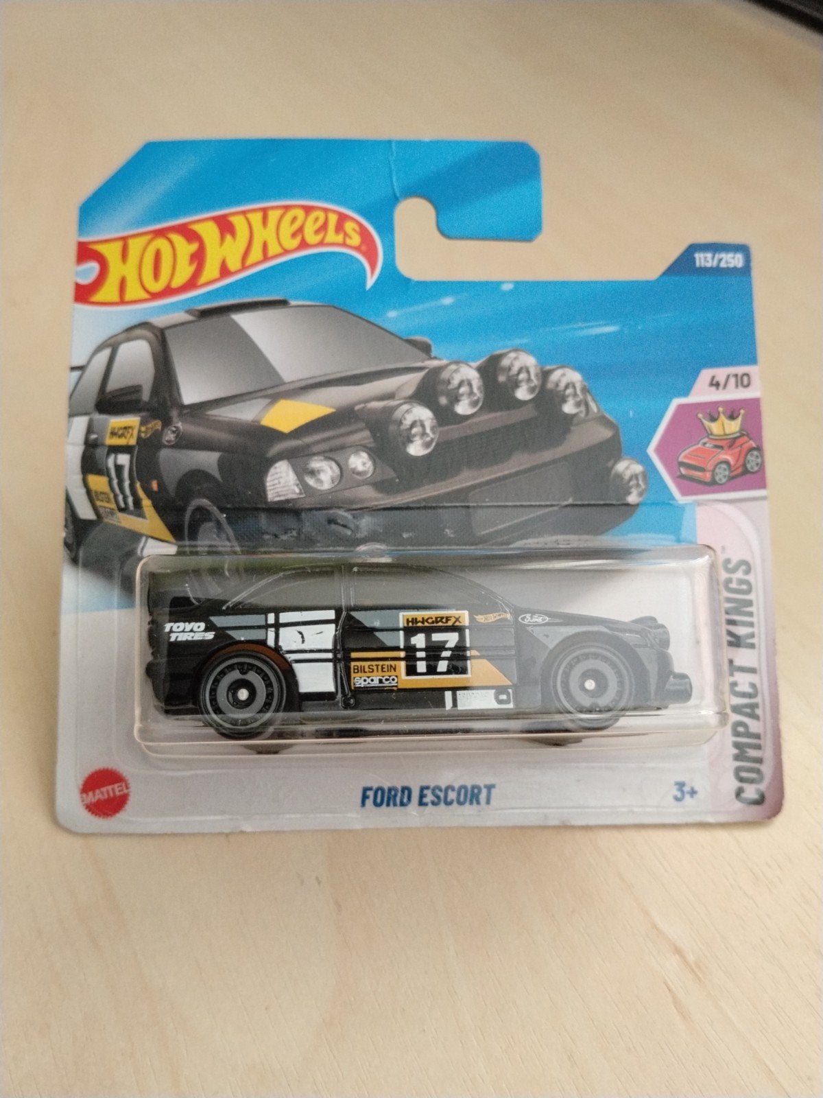 Hotwheels Ford escort hot wheels, Ophalen of Verzenden, Nieuw, Auto