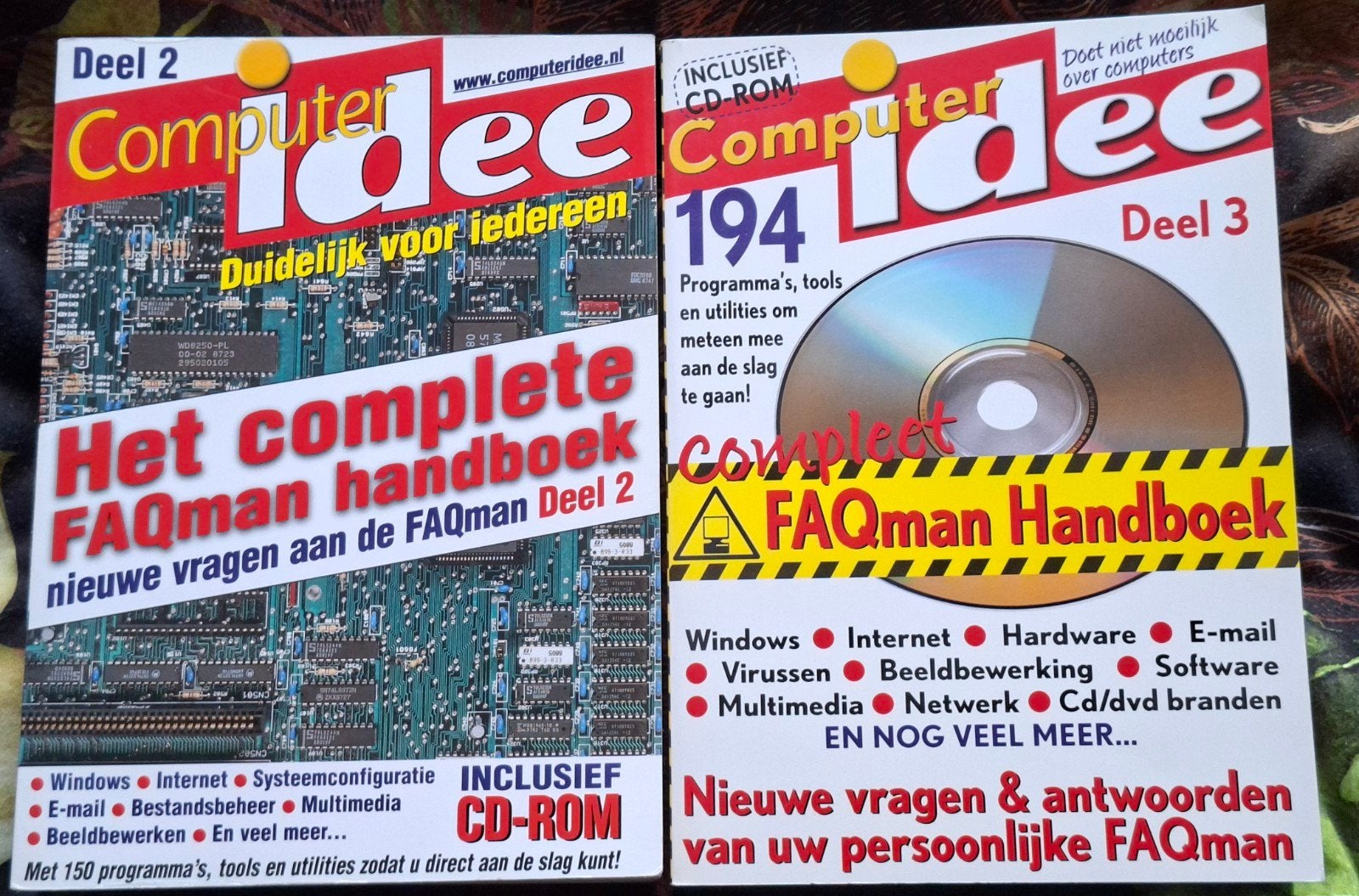 Computer Idee FAQman Handboek Deel 2 & 3, Boeken, Ophalen of Verzenden, Gelezen, Overige typen