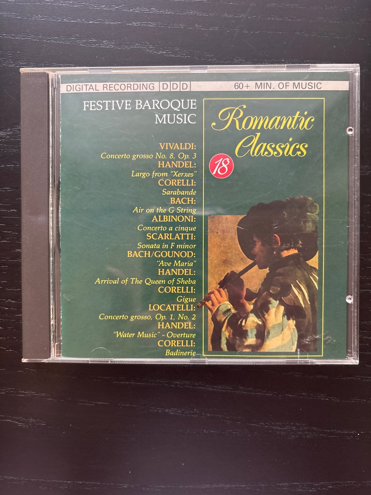 Romantic Classics 18: Festive Baroque Music CD, Ophalen of Verzenden, Orkest of Ballet, Inclusief doosje, Vivaldi