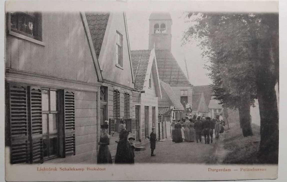 Durgerdam - Politiebureau - pre-1905, Verzamelen, Ophalen of Verzenden, Voor 1920, Ongelopen, Noord-Holland