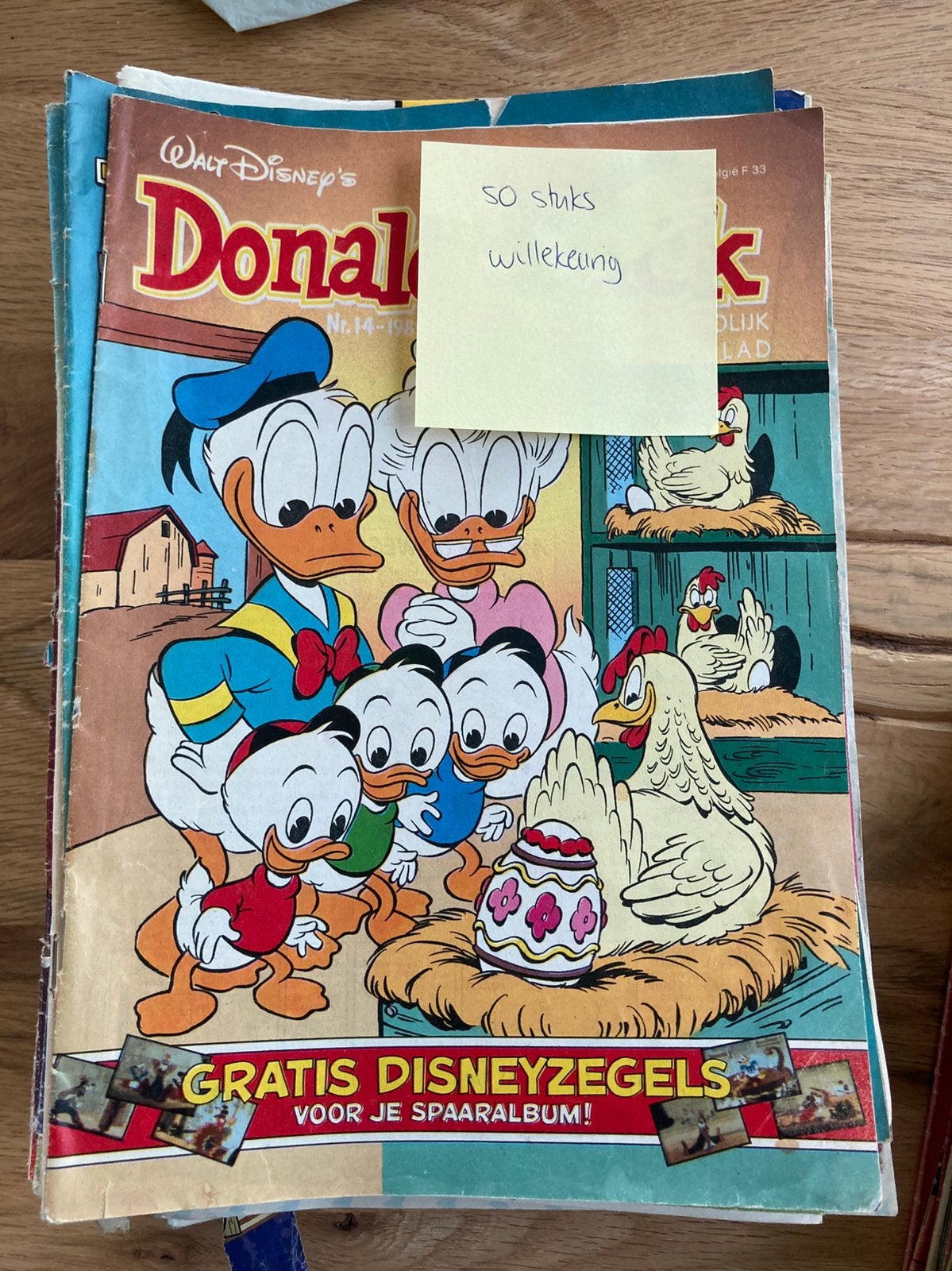 50 stuks Donald Duck weekbladen willekeurig, Boeken, Strips | Comics, Meerdere comics, Ophalen of Verzenden, Zo goed als nieuw