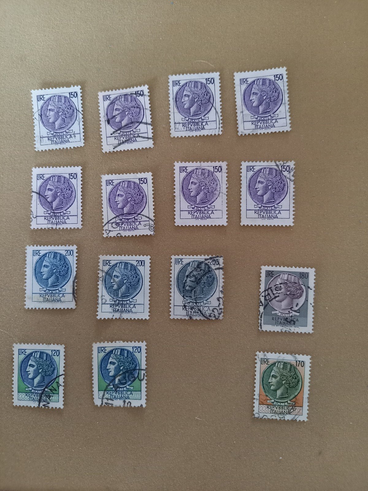 Italiaanse postzegels - Republiek Italië, Ophalen of Verzenden