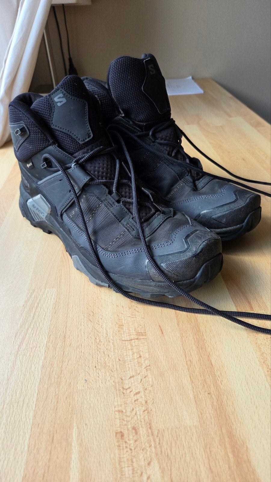 Salomon X ULTRA 5 MID GORE-TEX wandelschoenen maat 46.5/47, Ophalen of Verzenden, Zo goed als nieuw, Schoenen