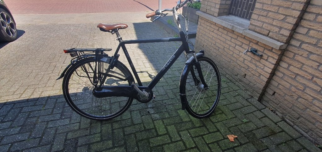 Te Koop Gazelle heren fiets Orange Comfort C7+, Fietsen en Brommers, Fietsen | Heren | Herenfietsen, Zo goed als nieuw, Gazelle