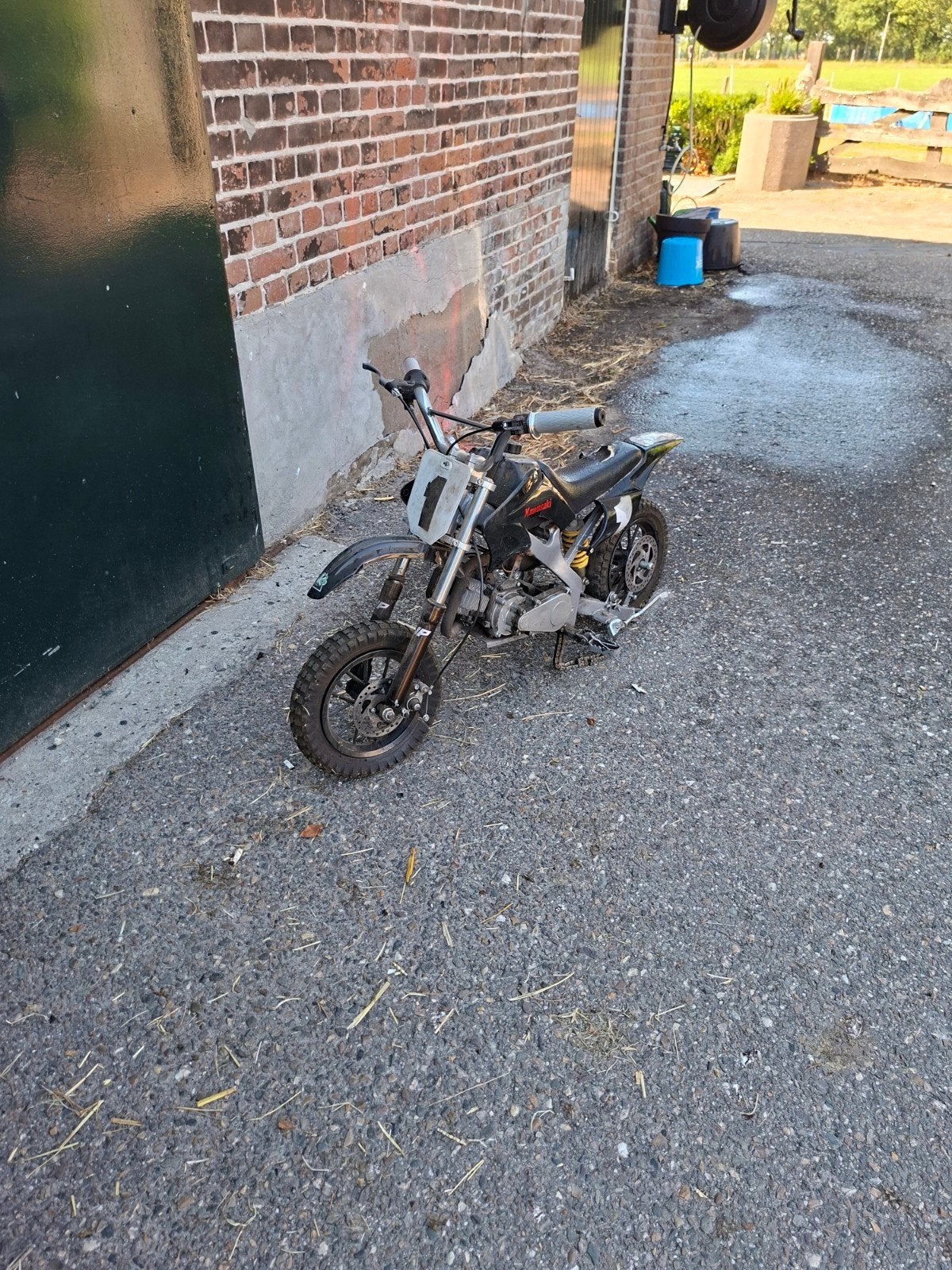 mooie kawasaki, Fietsen en Brommers, Minibikes, Midibikes en Pitbikes, Ophalen, Gebruikt, Overige typen, Kawasaki
