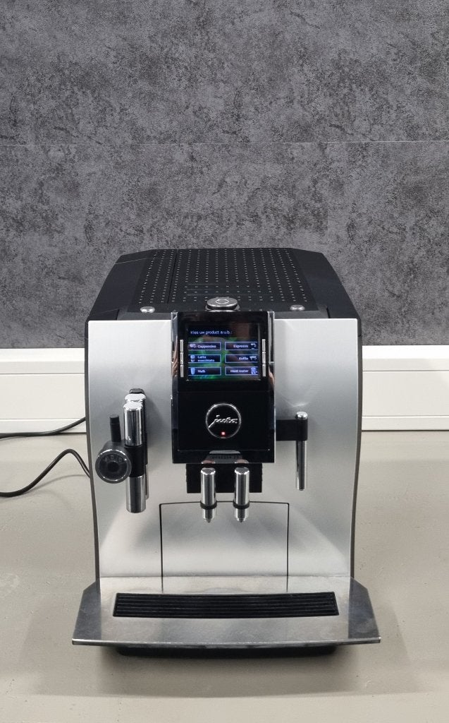 Jura Z9 OTC Aluminium MET GARANTIE EN SERVICEBEURT, 10 kopjes of meer, Ophalen of Verzenden, Gemalen koffie, Afneembaar waterreservoir