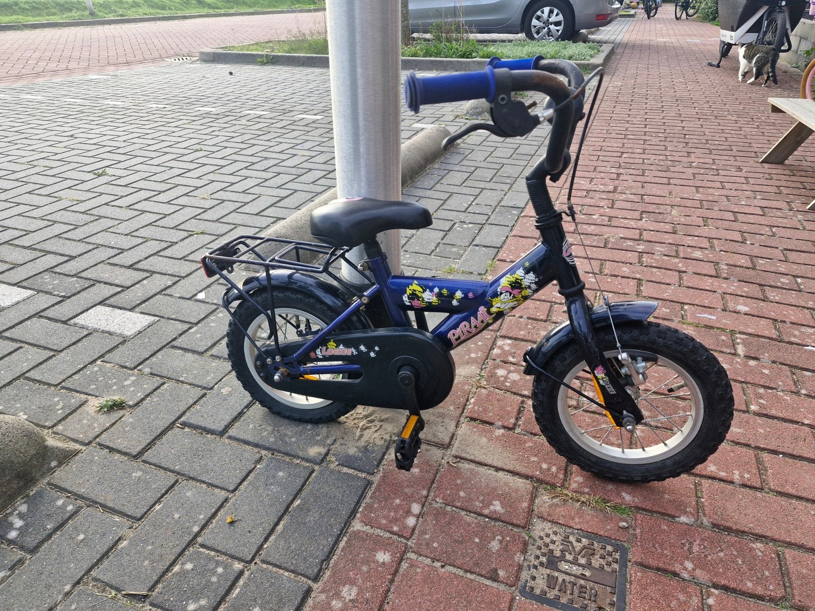 Foto 3 van Piraten Kinderfiets - 12 inch - Gebruikt