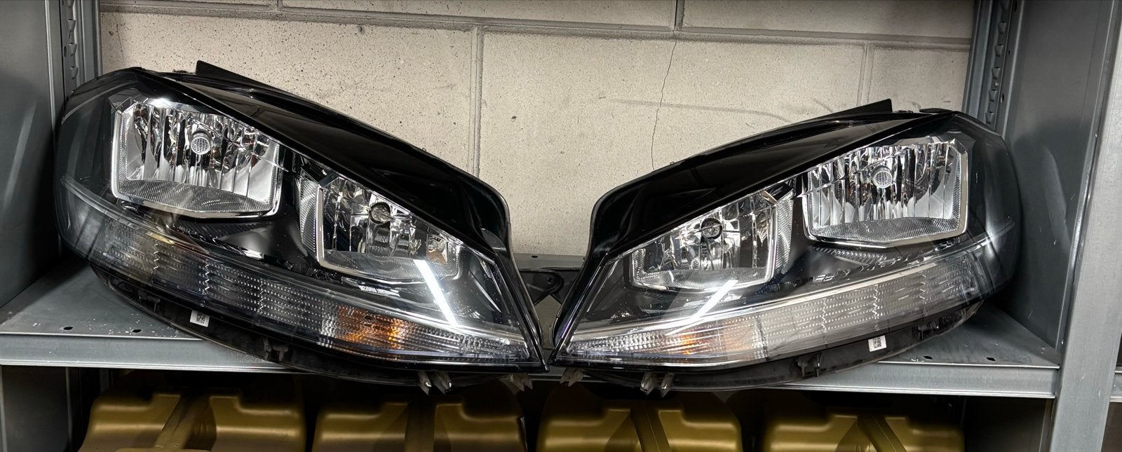 Koplampen Volkswagen Golf 7/7.5 - Set Links en Rechts, Auto-onderdelen, Ophalen of Verzenden, Gebruikt, Volkswagen