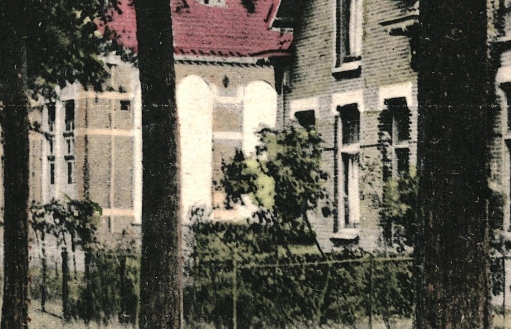 700859 Diemen NH 1921 Oud Diemerlaan Postzegel Afgeweekt, Ophalen of Verzenden, 1920 tot 1940, Gelopen, Noord-Holland