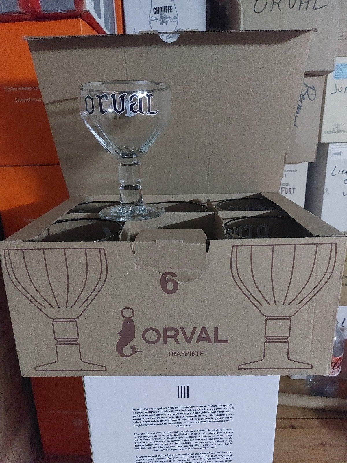 Orval, Ophalen of Verzenden, Nieuw, Glas of Glazen, Overige merken