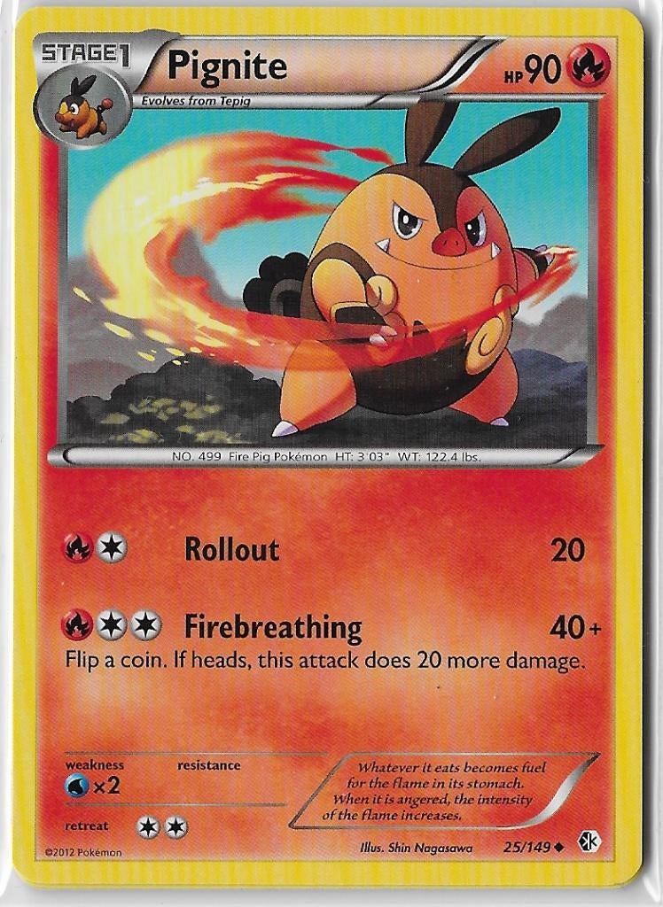 Boundaries Crossed,  Pignite [uncommon] 25/149, Verzenden, Nieuw, Losse kaart