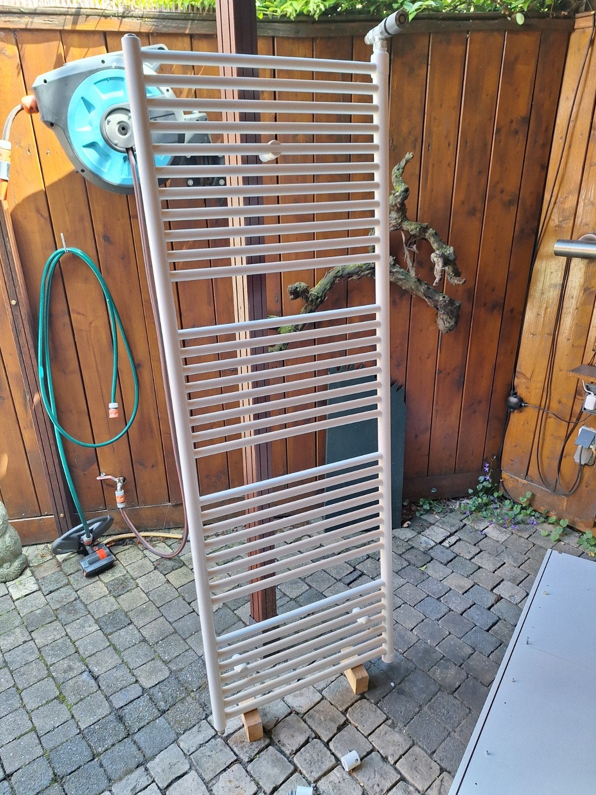 Badkamer radiator 60 br x 170 hoog, Gebruikt, Radiator, Ophalen of Verzenden, 60 tot 150 cm