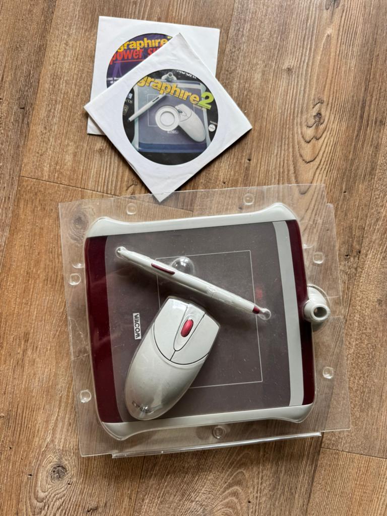 Vintage WACOM Graphire Graphic Tablet. Apple MacOS Windows, Computers en Software, Vintage Computers, Ophalen of Verzenden