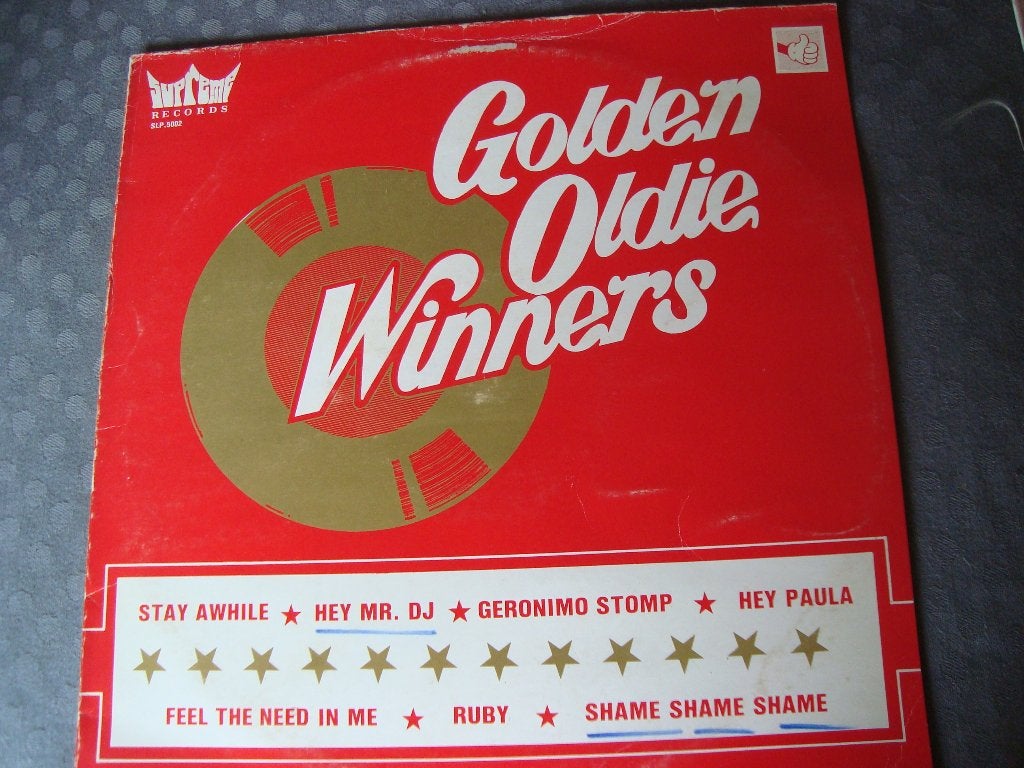 Golden oldie winners, Cd's en Dvd's, Ophalen of Verzenden, Zo goed als nieuw, 12 inch
