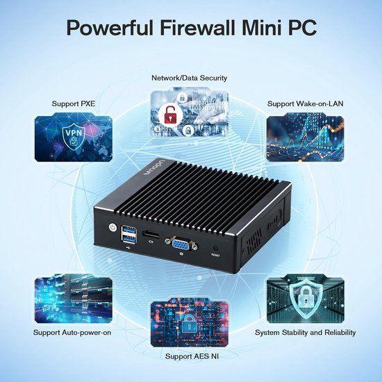 Firewall Mini PC – Micro Firewall Appliance, Corvance B.V., Verzenden, Nieuw, Corvancebol@gmail.com