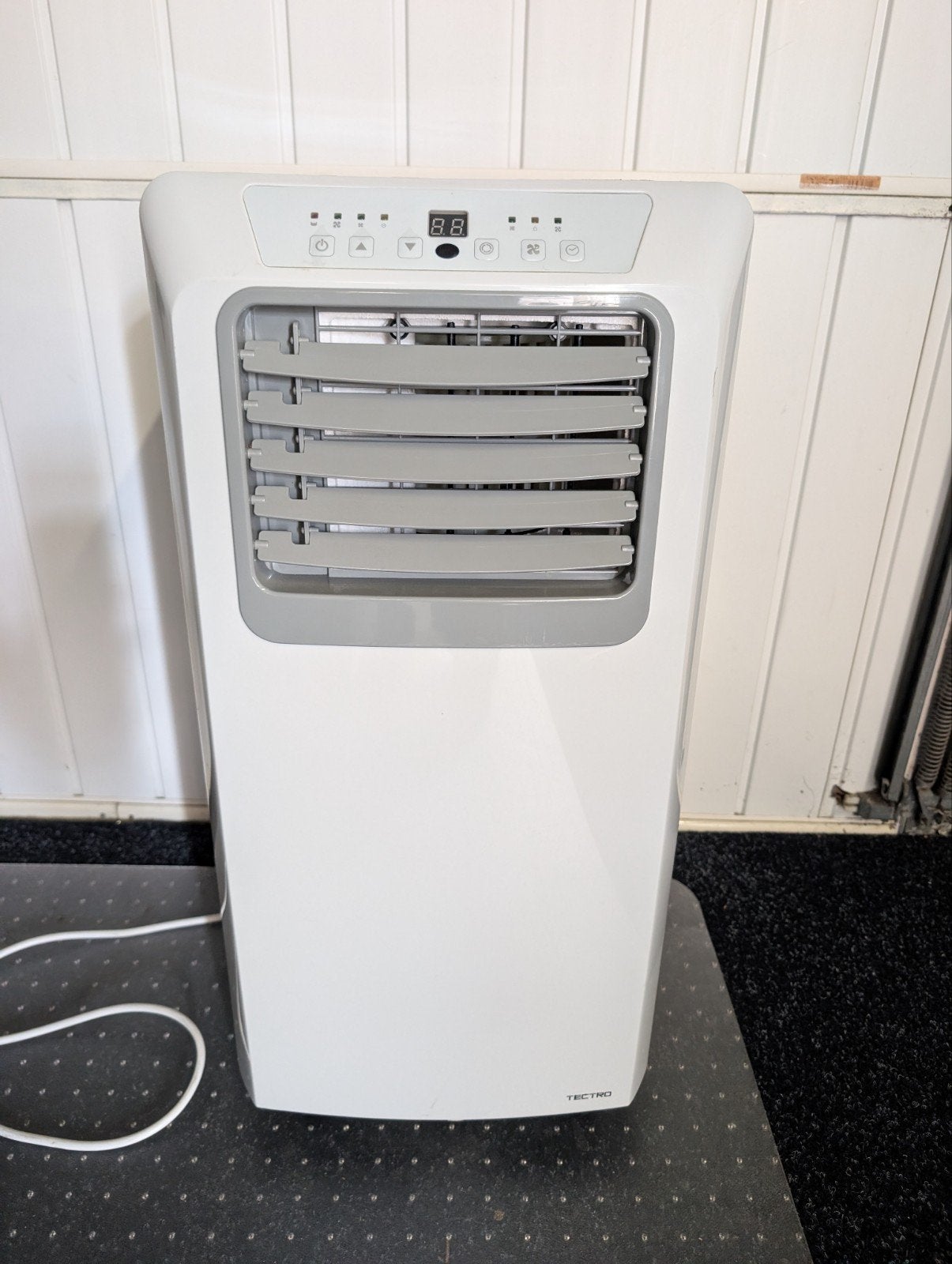 Tectro mobiele airco model TP 2520, 3 weken oud, Minder dan 60 m³, 2 snelheden, Ophalen of Verzenden, Zo goed als nieuw