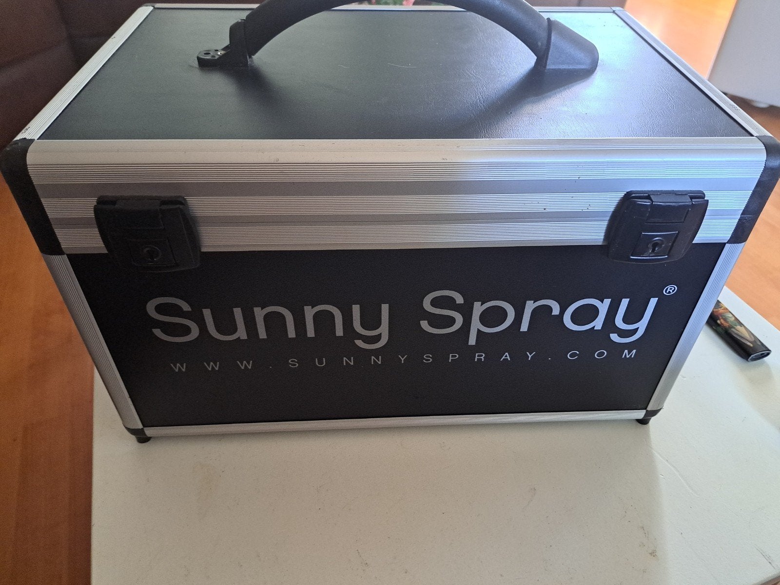Sunny Spray Airbrush Tanning Set - Compleet, Ophalen of Verzenden, Gebruikt, Overige typen