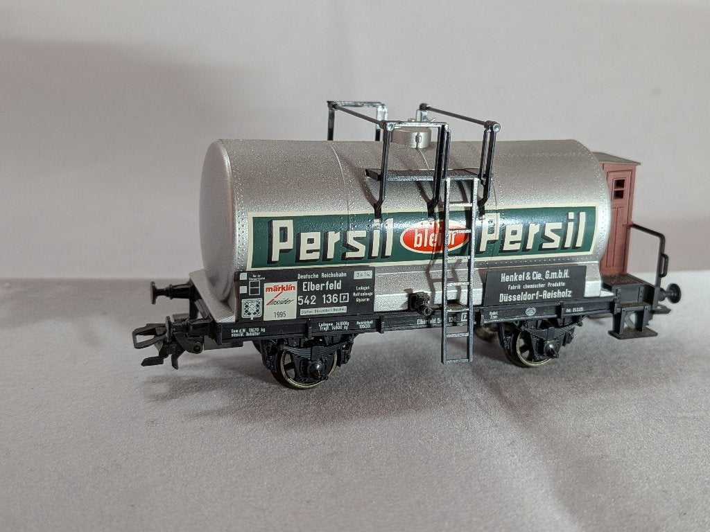 Märklin 84870 jaarwagen 1995 Ketelwagon Persil DB, Wisselstroom, Ophalen of Verzenden, Märklin, Nieuw