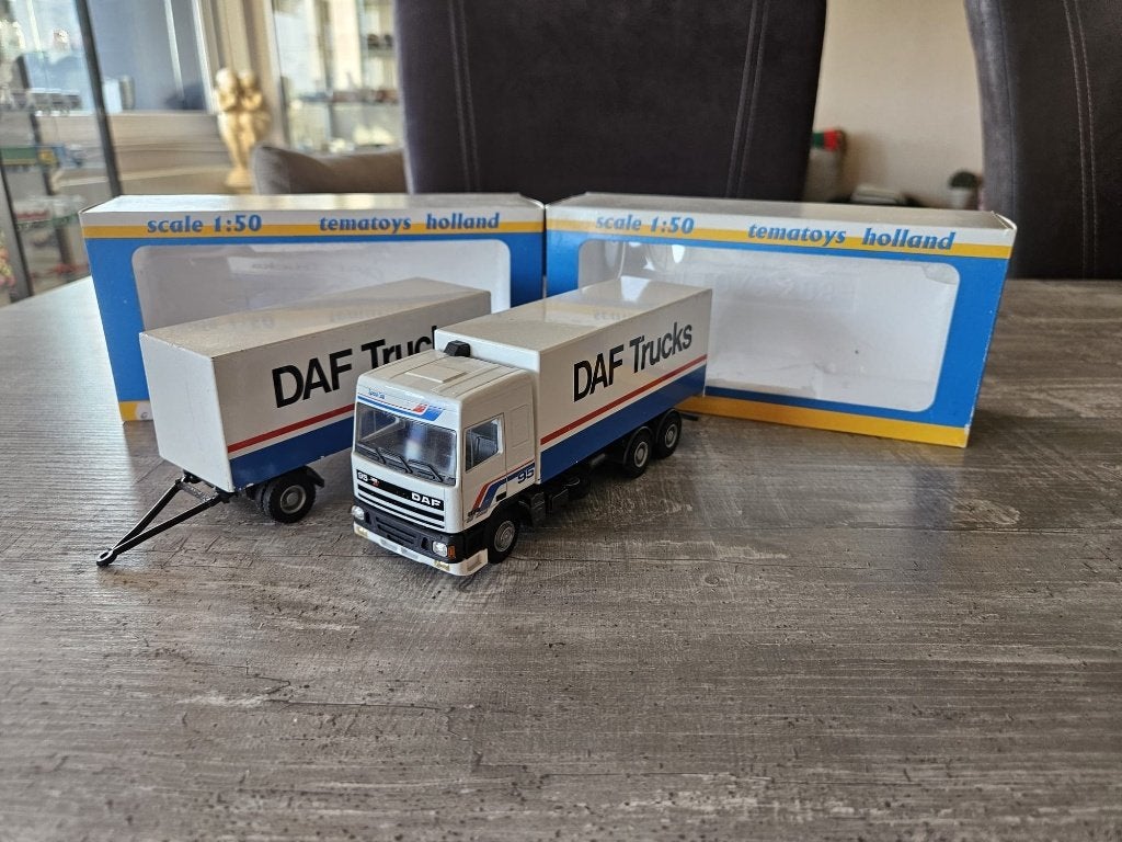 daf combi lion, Hobby en Vrije tijd, Ophalen of Verzenden, Zo goed als nieuw, Bus of Vrachtwagen, Lion Toys