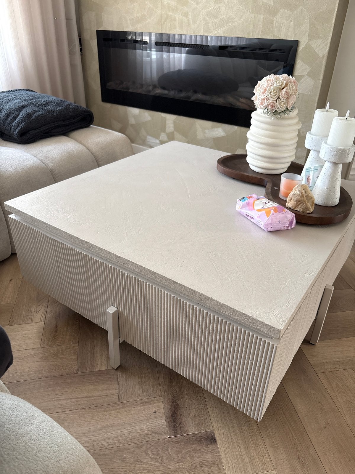Salon tafel, Gebruikt, 100 tot 150 cm, Rechthoekig, 50 tot 100 cm