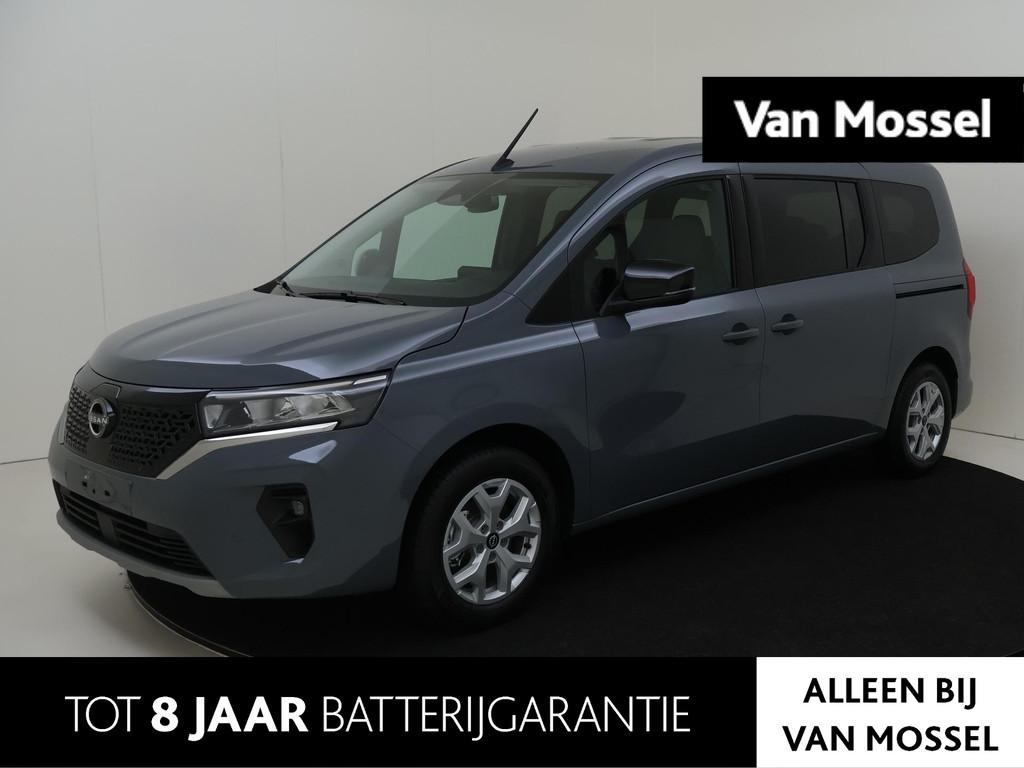 Nissan Townstar Evalia N-Connecta L2 45 kWh | 7 pers | Instr, Auto's, Nissan, 45 kWh, Stof, Overige carrosserieën, 122 pk