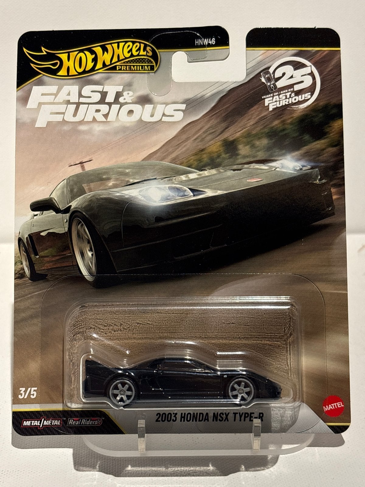 Hot Wheels Premium Fast & Furious 2003 Honda NSX Type-R, Auto, Nieuw, Ophalen of Verzenden, Mattel