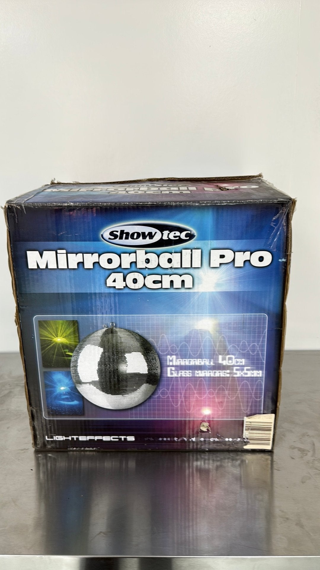 Nieuwe Spiegelbol compleet set, ', Showtec, Discobol, Nieuw