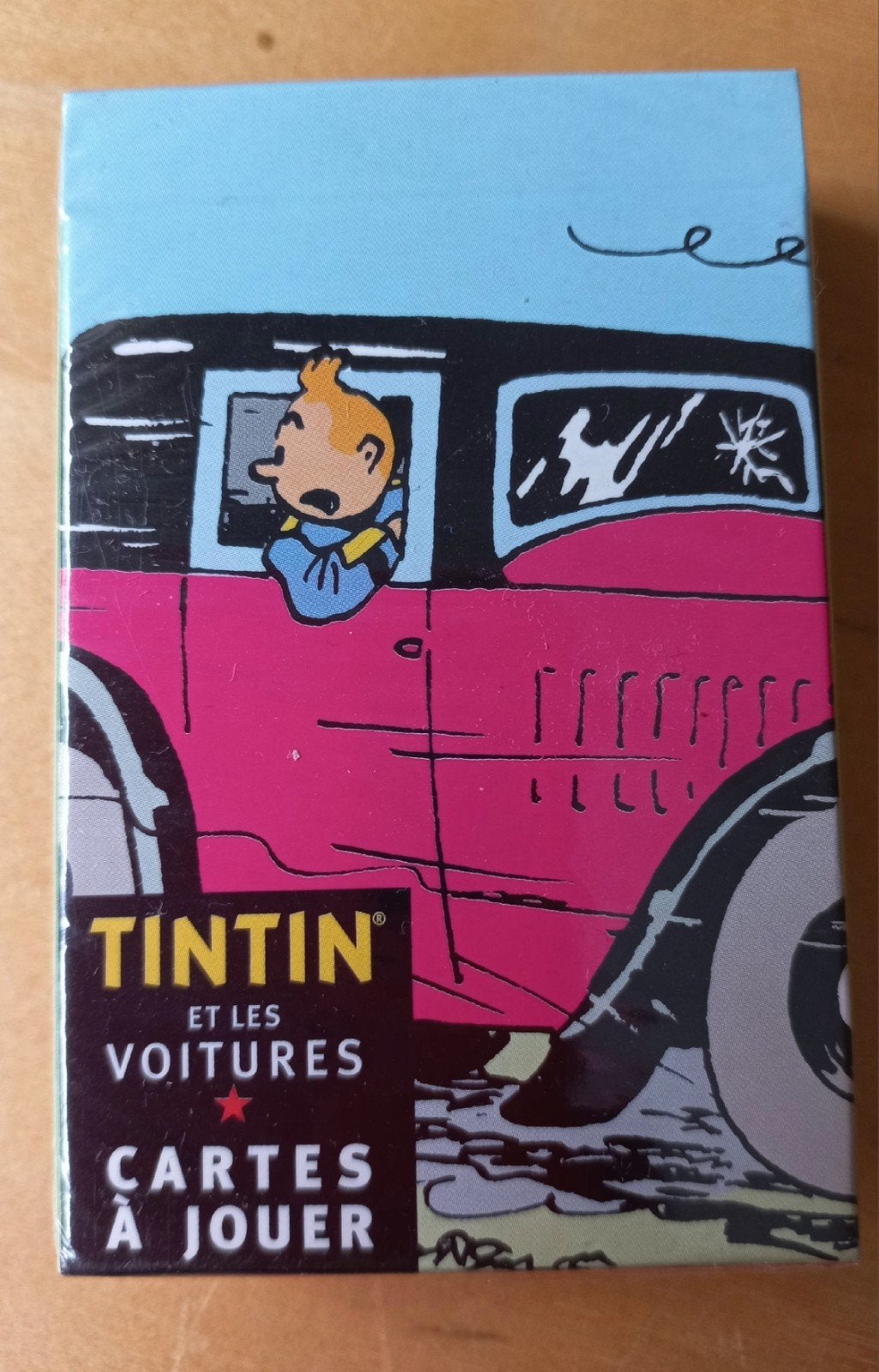 speelkaarten van Tintin et les voitures, Ophalen of Verzenden, Nieuw, Speelkaart(en)