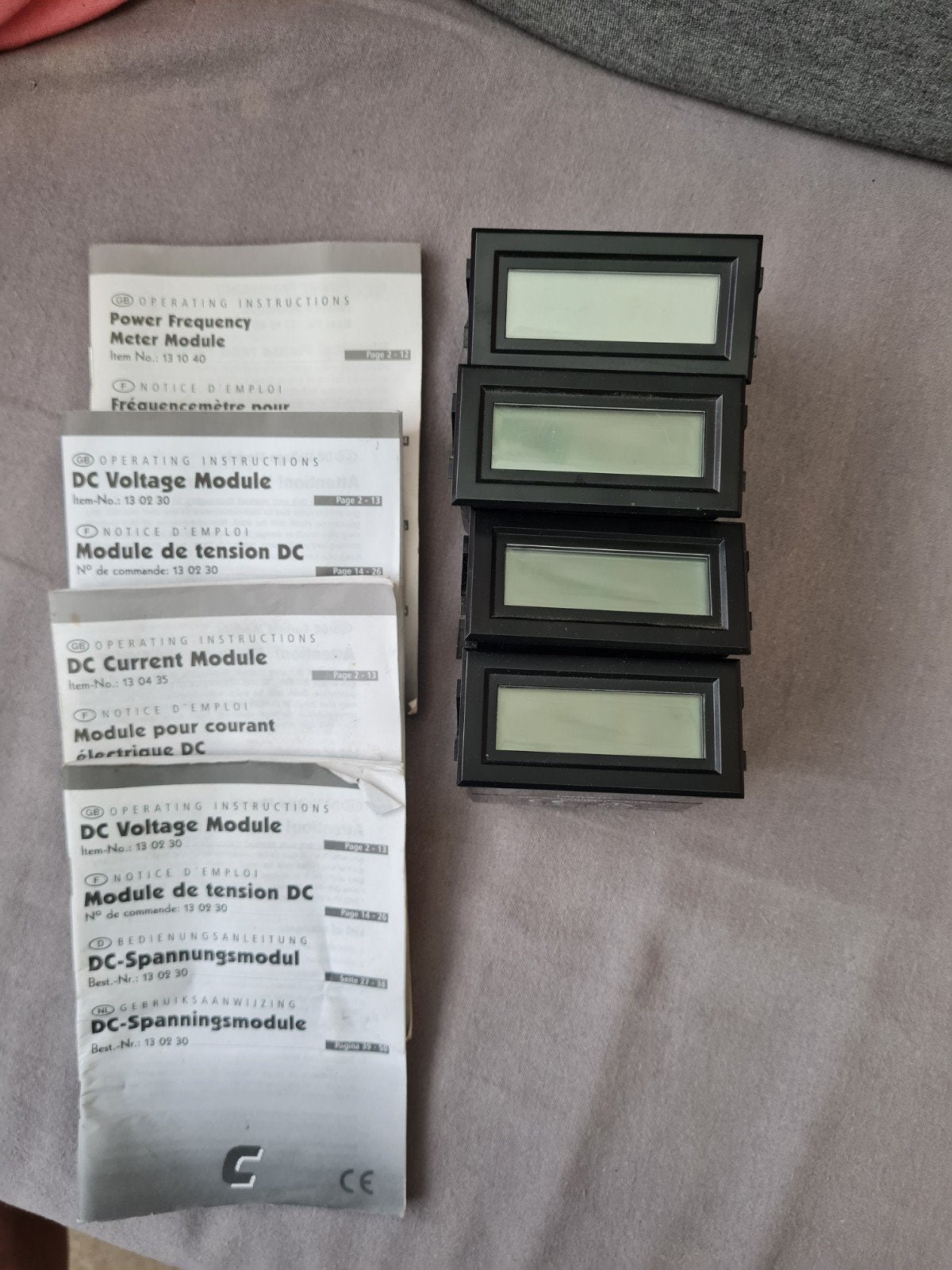 Voltcraft Meetmodules: Spanning, Stroom, Frequentie, Ophalen of Verzenden