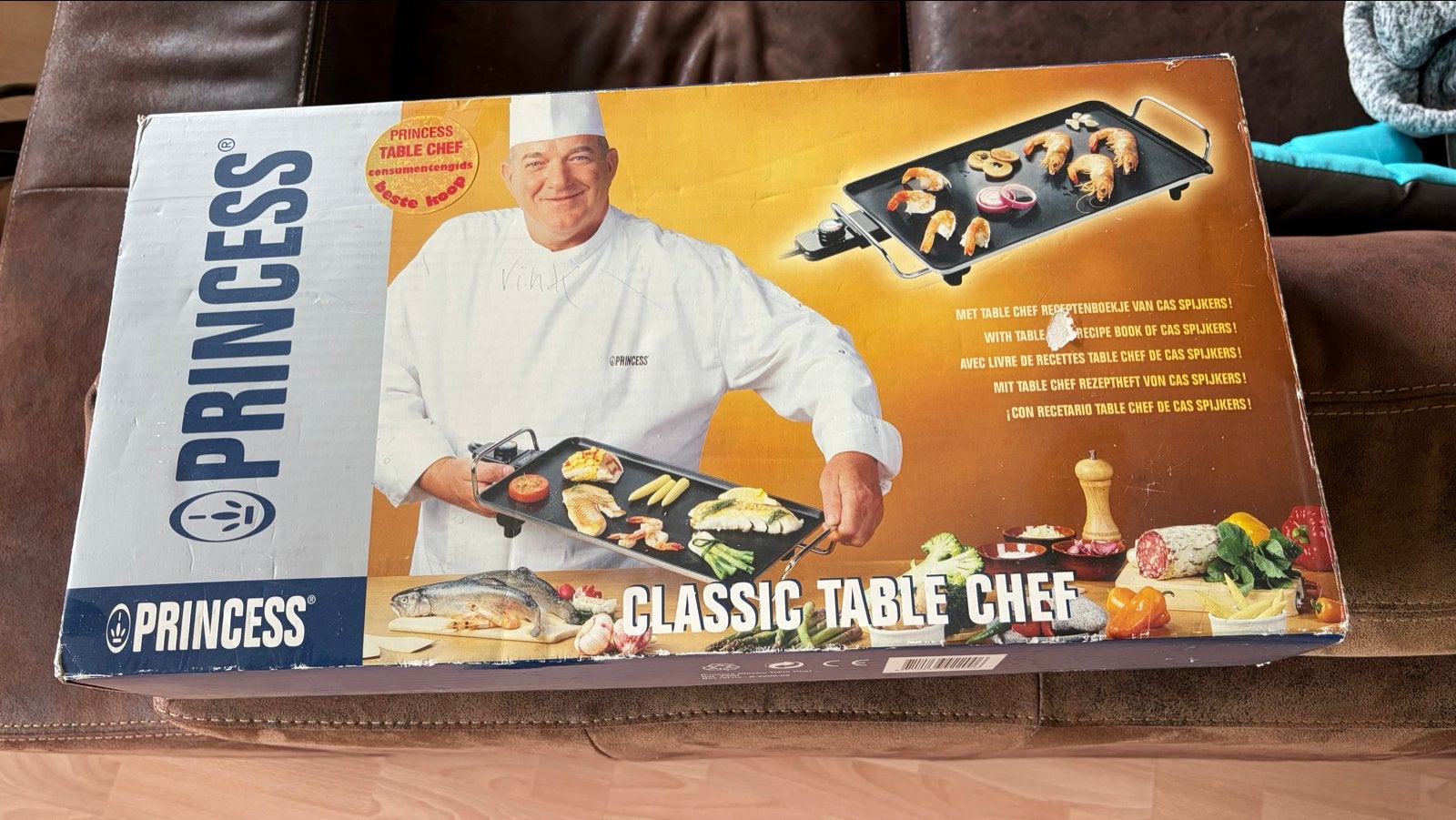 Princess Classic Table Chef Grillplaat, Ophalen, Gebruikt