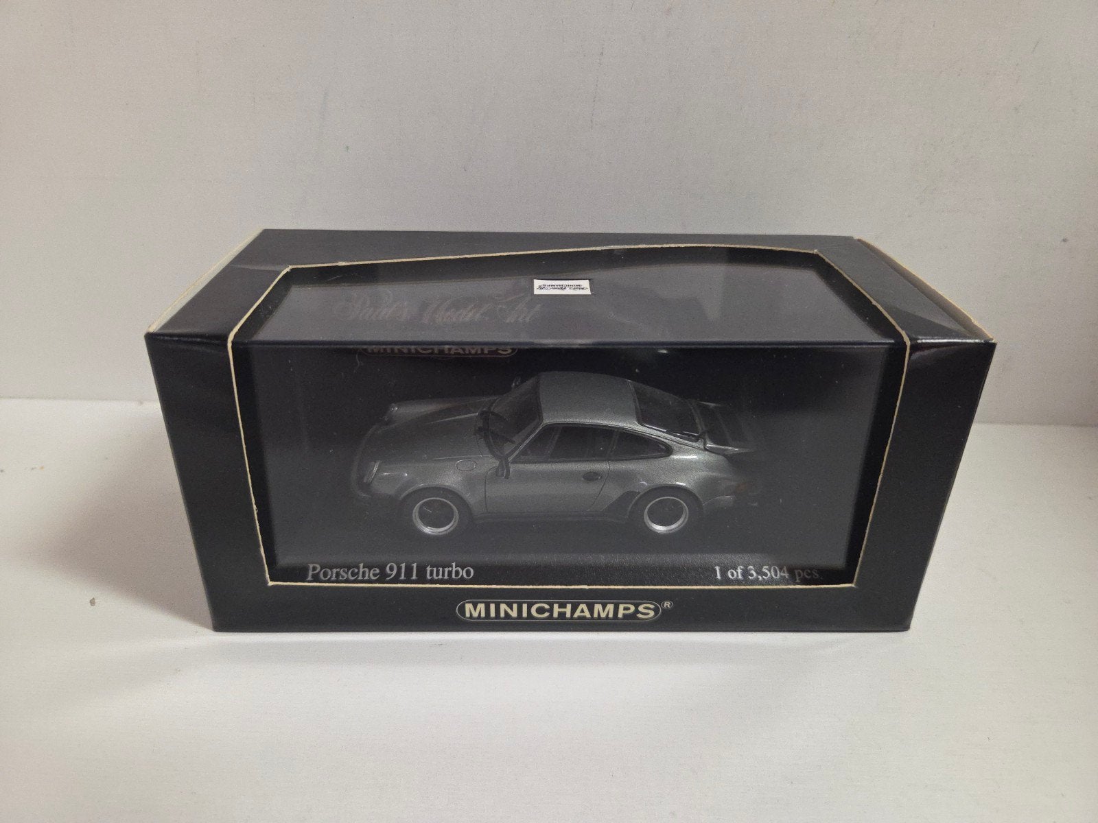 Minichamps Porsche 911 Turbo 1:43, Hobby en Vrije tijd, Modelauto's | 1:43, Auto, ., Ophalen of Verzenden, Zo goed als nieuw