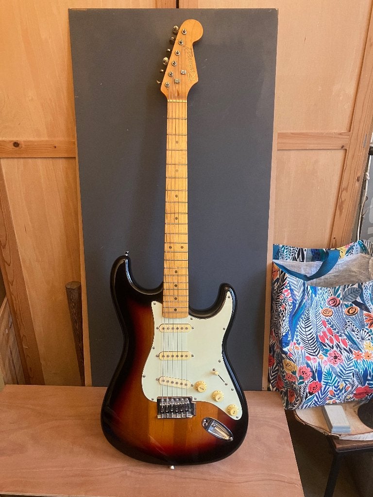 Richwood Stratocaster, Ophalen, Zo goed als nieuw, Solid body, Overige merken