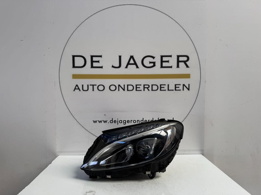 MERCEDES C KLASSE W205 HIGH PERF KOPLAMP A2059062504 LINKS, Ophalen of Verzenden, Gebruikt, Mercedes-Benz